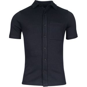 Giordano Overhemd Korte mouw marine