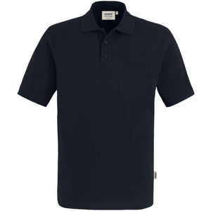 HAKRO 802 Polo shirt Korte mouw zwart