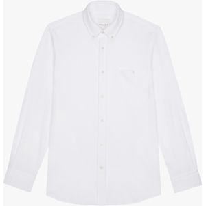 Profuomo Overhemd wit, Herringbone