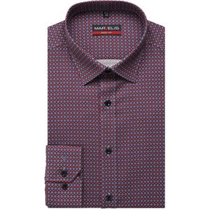 Marvelis Overhemd rood, Bedrukt