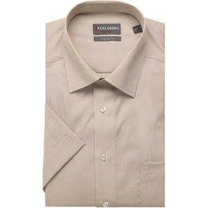 Leonardo by Jupiter Overhemd Korte mouw beige