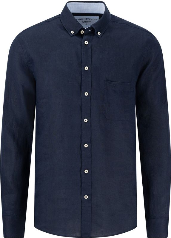 Fynch Hatton - 15136000 - Overhemd - Wit - 100% Premium Linnen