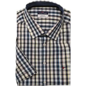 Jupiter Casual Overhemd Korte mouw geel