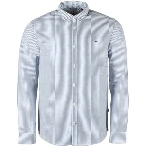 Kronstadt - Overhemd - Blauw - Gestreept