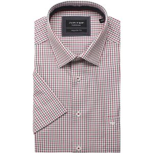 Jupiter Overhemd Korte mouw rood