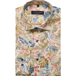 Casa Moda Overhemd rood, Bedrukt