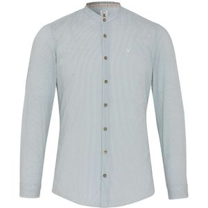 Pure Slim Fit Traditioneel overhemd spar, Motief