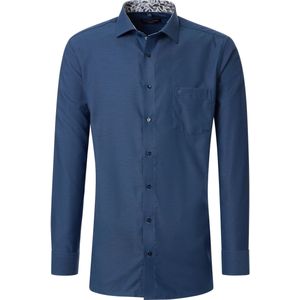 Casa Moda Overhemd blauw, Faux-uni