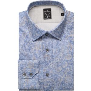 van Laack Meisterwerk Tailor Fit Overhemd blauw, Paisley