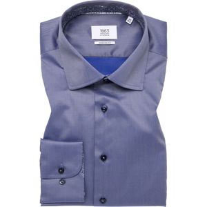 ETERNA 1863 Overhemd grijs, Effen