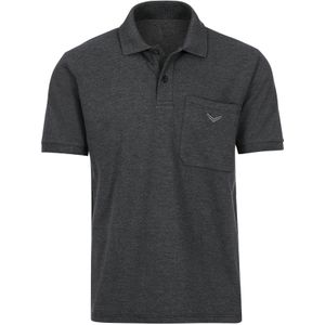 TRIGEMA Polo shirt Korte mouw antraciet