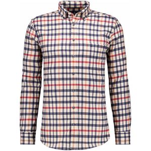 RAGMAN Overhemd beige, Ruit