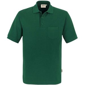 HAKRO 812 Comfort Fit Polo shirt Korte mouw donkergroen