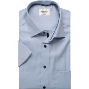 Marvelis Overhemd Korte mouw blauw