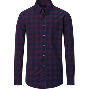 Casa Moda Overhemd rood, Ruit