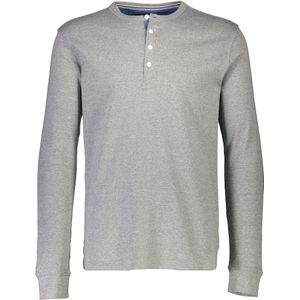 Lindbergh Blue Longsleeve grijs, Effen