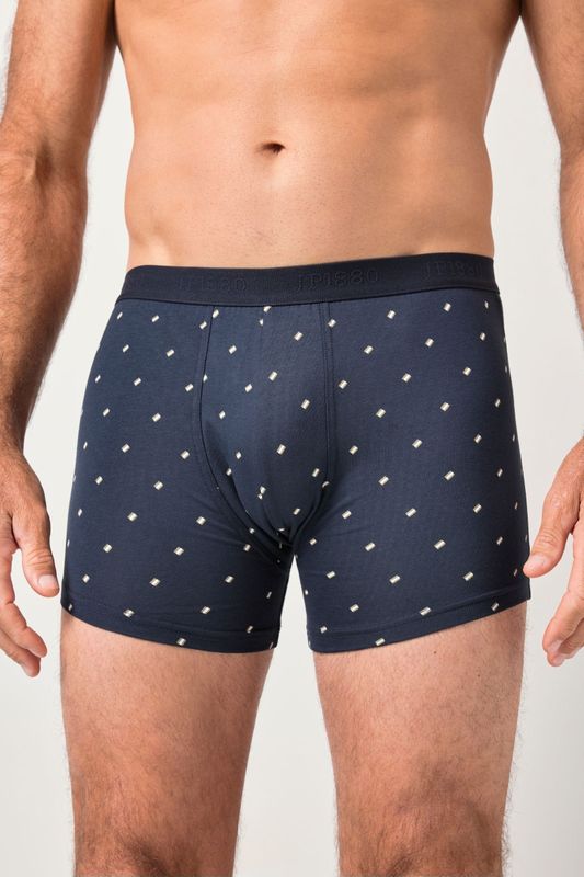 JP1880 Boxershorts donkerblauw, Stippen