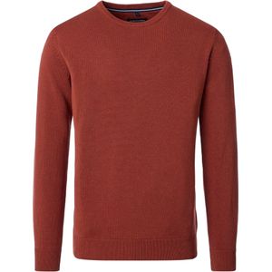 Casa Moda Trui ronde halsrood, Effen