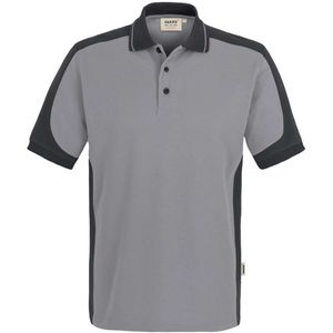 HAKRO 839 Polo shirt Korte mouw grijs/antraciet