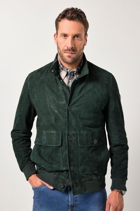 JP1880 Lederen jas , Effen