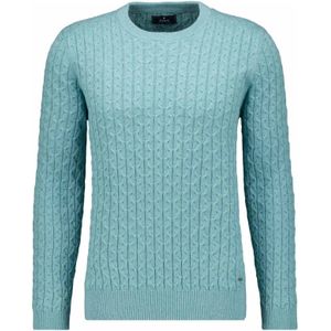 RAGMAN Trui ronde halsgroen, Effen