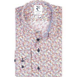 R2 Amsterdam Overhemd rood, Motief