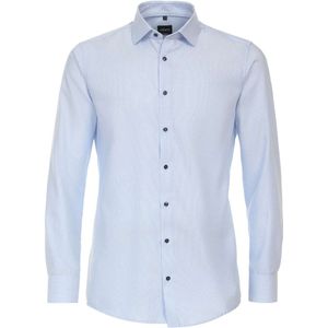 Venti Modern Fit Overhemd lichtblauw, Motief