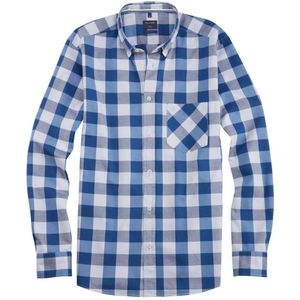 OLYMP Casual Modern Fit Overhemd blauw, Ruit