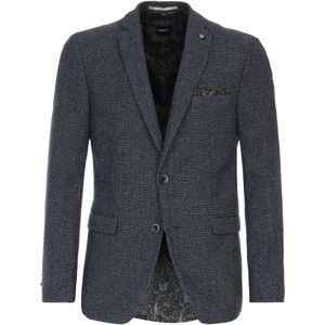 Venti Blazer blauw, Gestructureerd