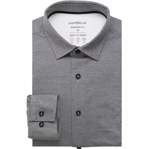 Marvelis Performance Jersey shirt zwart, Gestructureerd