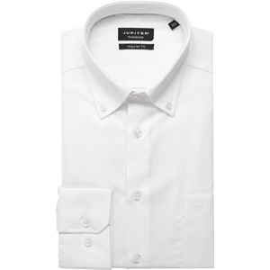 Jupiter Overhemd wit, Effen