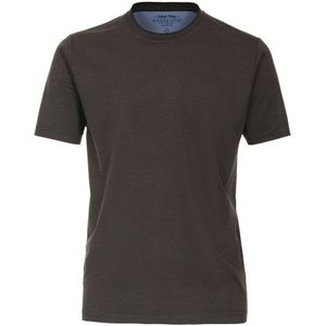 Redmond Regular Fit T-Shirt ronde hals grijs, Effen