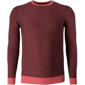 Marvelis Casual Trui ronde hals lak rood, Effen