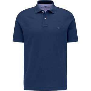 Fynch-Hatton Casual Fit Polo shirt Korte mouw nachtblauw