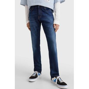 Tommy Hilfiger Scanton Slim Fit Jeans Aspen donkerblauw, Effen