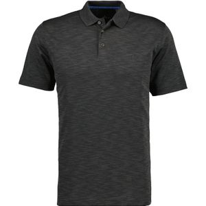 RAGMAN Softknit Polo shirt Korte mouw leisteen