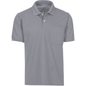 TRIGEMA Comfort Fit Polo shirt Korte mouw grijs
