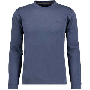 RAGMAN Longsleeve blauw, Effen