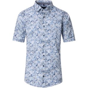 Casa Moda Overhemd Korte mouw blauw