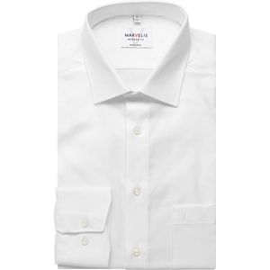 Marvelis Overhemd wit, Faux-uni