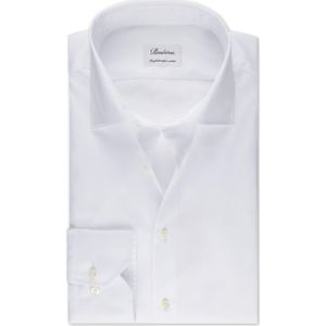 Stenströms Slimline Overhemd wit, Effen