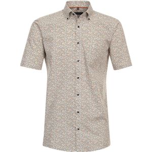 Casa Moda Overhemd Korte mouw oranje