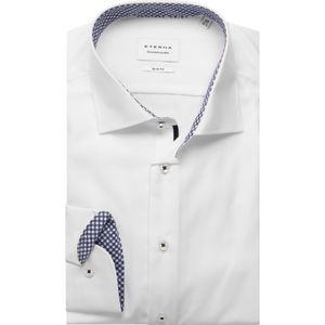 Overhemden - Wit - NON IRON - Knoopsluiting - Lange Mouwen