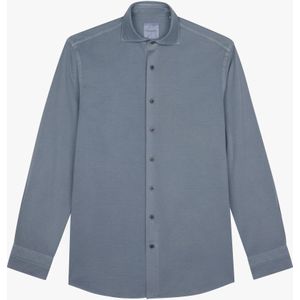 Profuomo Overhemd blauw, Effen