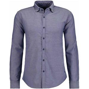 RAGMAN Overhemd blauw, Effen