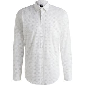 BOSS Overhemd lichtblauw, Motief