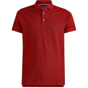 Tommy Hilfiger 1985 Slim Polo - heren poloshirt - rood