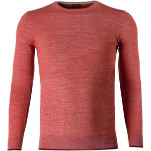 Marvelis Casual Trui ronde hals rood, Effen