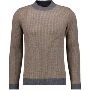 RAGMAN Gebreide trui Staande kraagantraciet, Effen