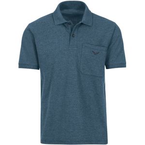 TRIGEMA Polo shirt Korte mouw jeans